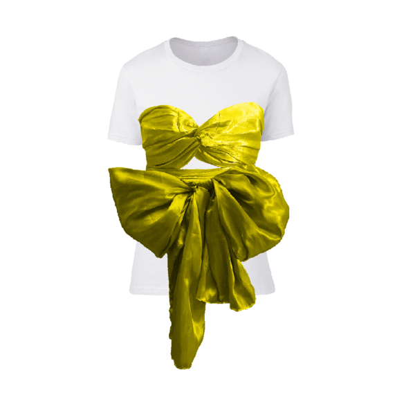 Glamshirt Top Amarillo - Imagen 5