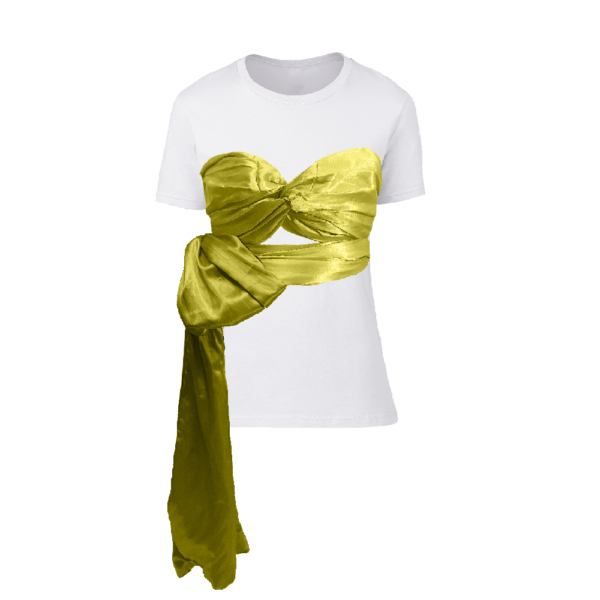 Glamshirt Top Amarillo - Imagen 4