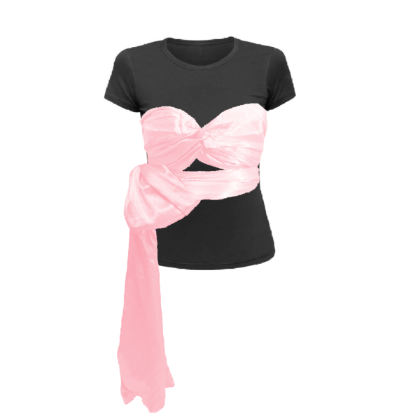 Glamshirt Top Rosa - Imagen 4